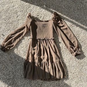 wilfred Tempest Mini Dress xxs - Shitake